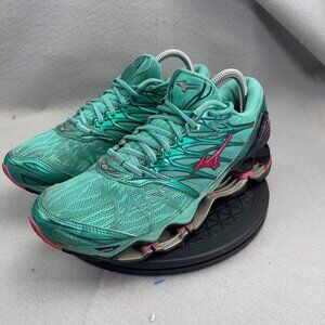 Mizuno  Wave Prophecy 7 Running Shoe Green Womens Size 9.5